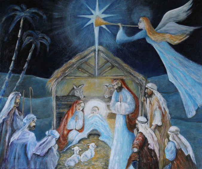 Nativity Painting